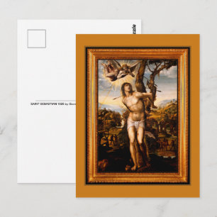 SAINT SEBASTIAN  POSTKARTE