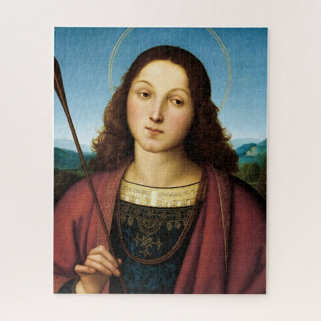 Saint Sebastian, San Sebastiano, Raphael Puzzle (Vertikal)