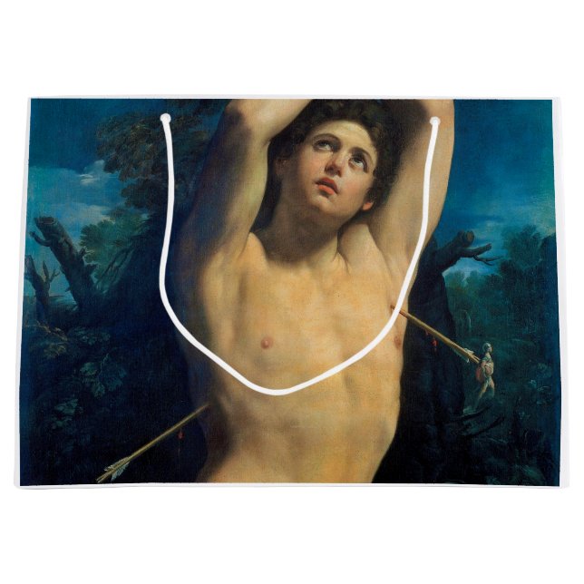 Saint Sebastian (St. Sebastian), Guido Reni Große Geschenktüte (Vorderseite)