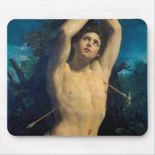 Saint Sebastian (St. Sebastian), Guido Reni Mousepad