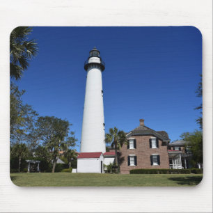 Saint Simons Island Lighthouse Mousepad