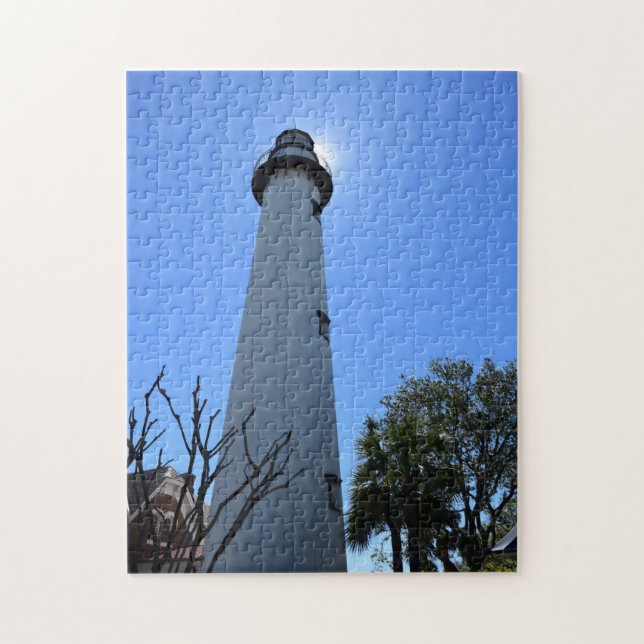 Saint Simons Island Lighthouse Puzzle (Vertikal)