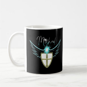 Saint St Michael Katholische Erzengel Angel Kaffeetasse
