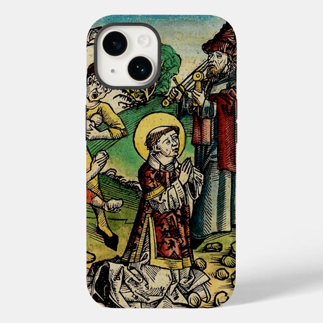 Saint Stephen Protomartyr First Martyr Case-Mate iPhone Hülle (Rückseite)