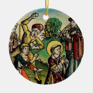 Saint Stephen Protomartyr First Martyr Keramik Ornament