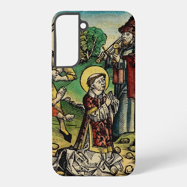 Saint Stephen Protomartyr First Martyr Samsung Galaxy Hülle (Rückseite)