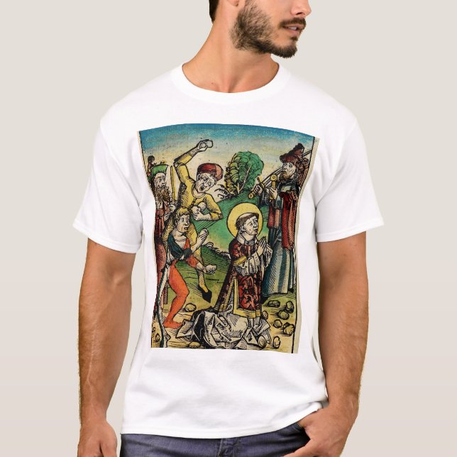 Saint Stephen Protomartyr First Martyr T-Shirt (Vorderseite)