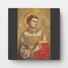 Saint Stephen von Giotto Fotoplatte