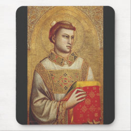 Saint Stephen von Giotto Mousepad