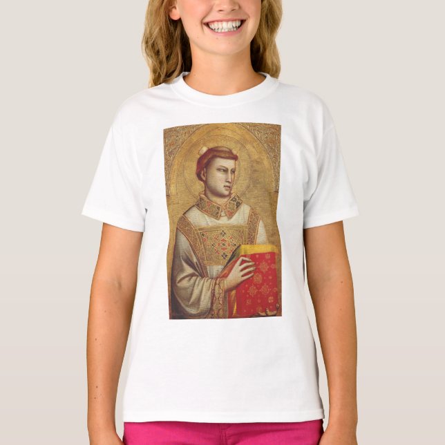 Saint Stephen von Giotto T-Shirt (Vorderseite)