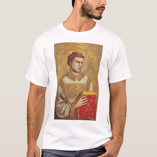 Saint Stephen von Giotto T-Shirt (Vorderseite)