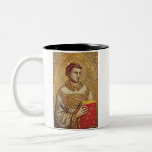 Saint Stephen von Giotto Zweifarbige Tasse