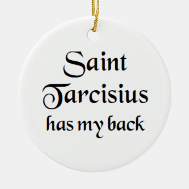 saint tarcisius keramik ornament (Vorne)