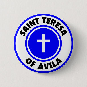 Saint Teresa von Avila Button