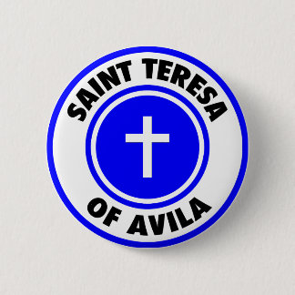 Saint Teresa von Avila Button