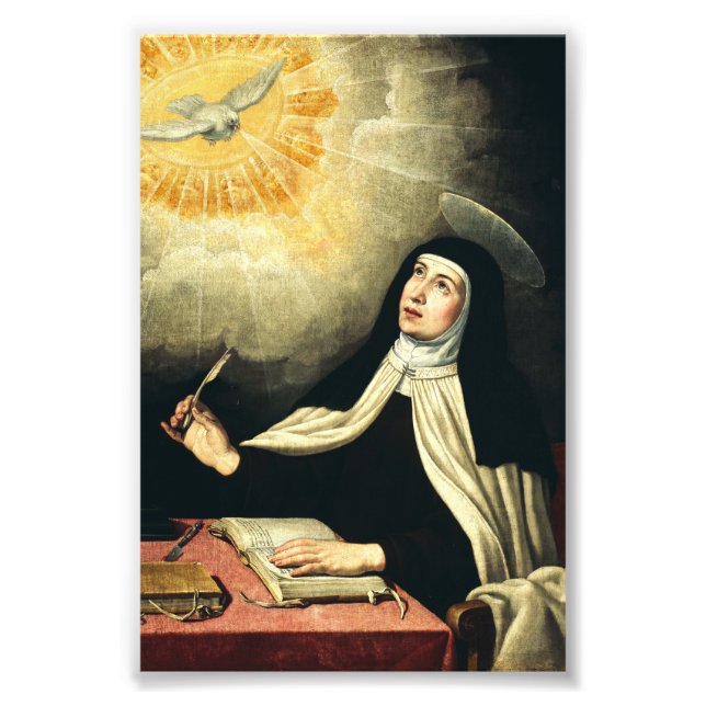 Saint Teresa von Avila Fotodruck (Vorne)