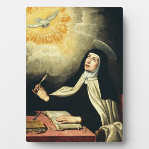 Saint Teresa von Avila Fotoplatte