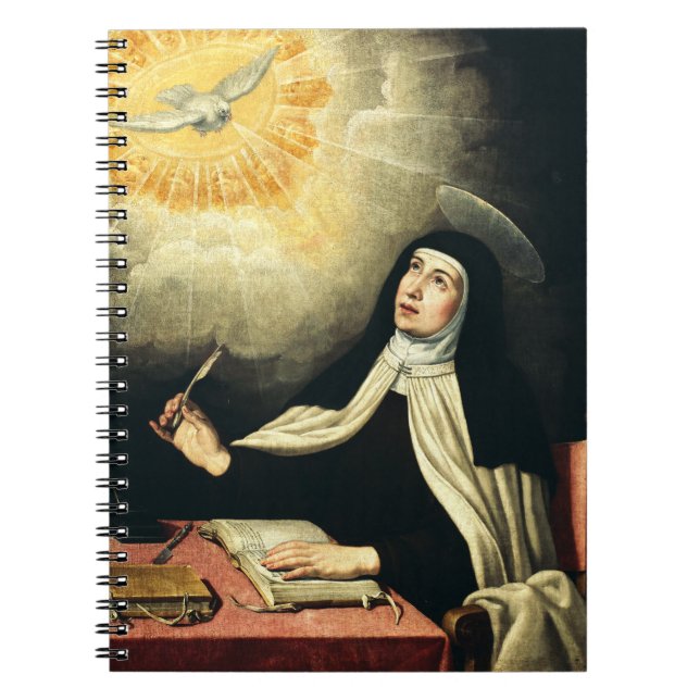 Saint Teresa von Avila Notizblock (Vorderseite)