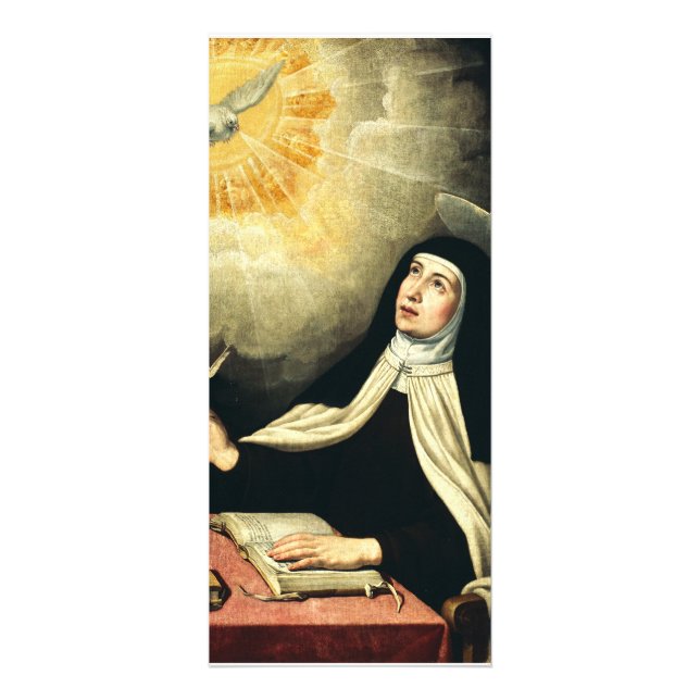 Saint Teresa von Avila Werbekarte (Vorne)