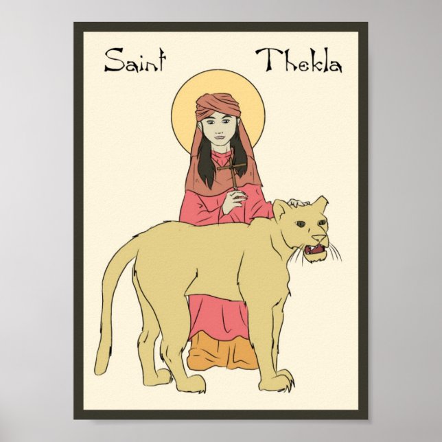 Saint Thekla Poster (Vorne)