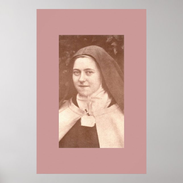 Saint Therese Of Lisieux Poster (Vorne)