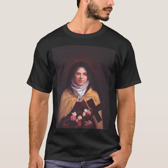 Saint Therese of Lisieux T-Shirt (Vorderseite)