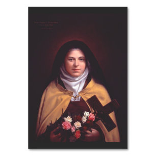 Saint Therese of Lisieux Tischnummer