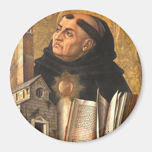 Saint Thomas Aquinas Magnet (Vorne)