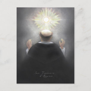 Saint Thomas Aquinas Postkarte