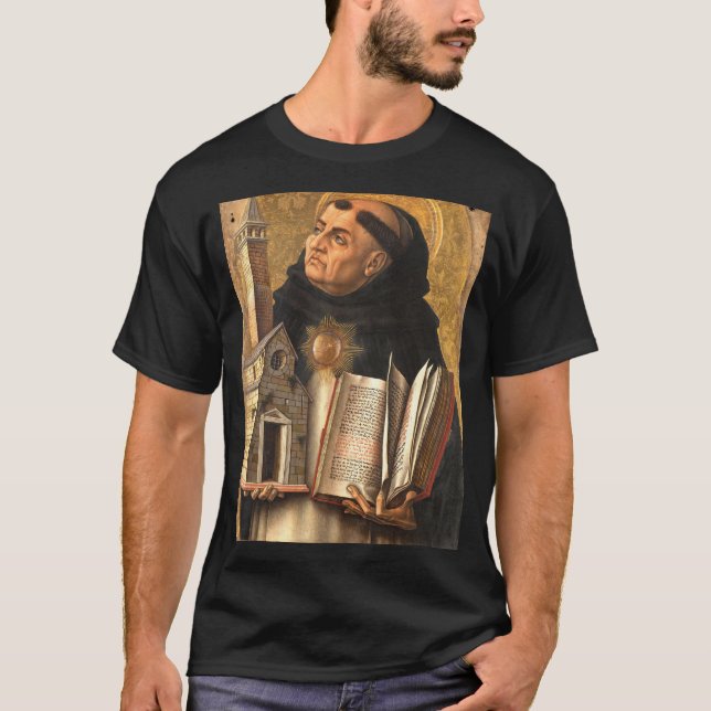 Saint Thomas Aquinas T-Shirt (Vorderseite)