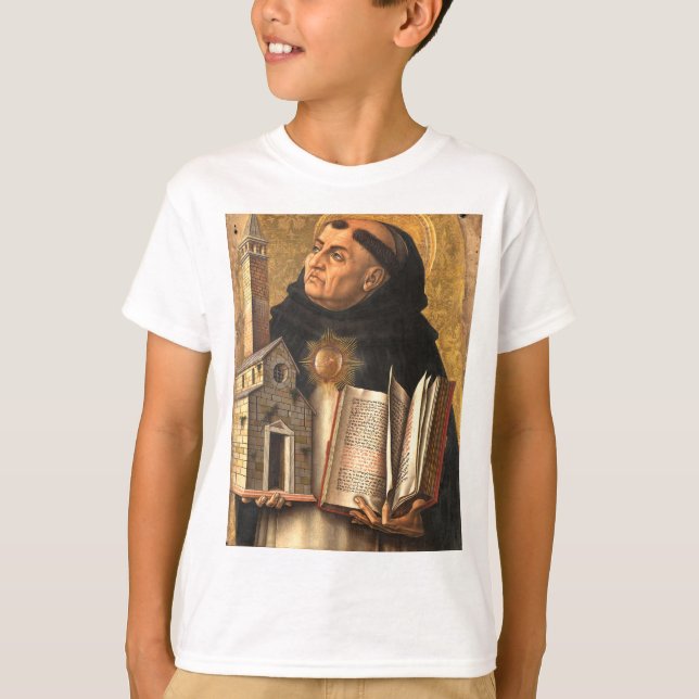 Saint Thomas Aquinas T-Shirt (Vorderseite)