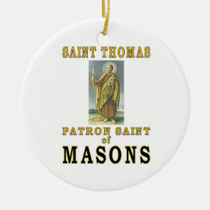 SAINT THOMAS KERAMIK ORNAMENT