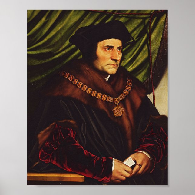 Saint Thomas More Poster (Vorne)