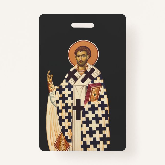 Saint Timothy der erste Christliche Bischof von Ep Ausweis (Vorderseite)