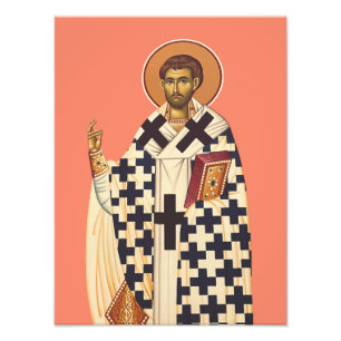 Saint Timothy der erste Christliche Bischof von Ep Fotodruck