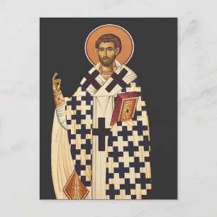 Saint Timothy der erste Christliche Bischof von Ep Postkarte