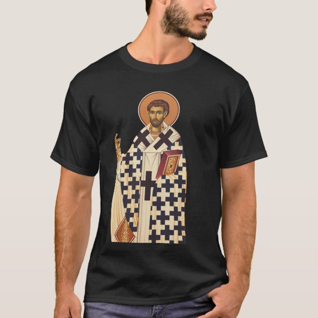 Saint Timothy der erste Christliche Bischof von Ep T-Shirt (Vorderseite)