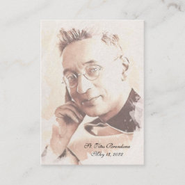 Saint Titus Brandsma Catholic Prayer Priest Platzkarte