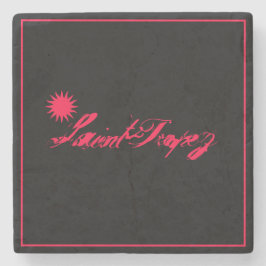 Saint-Tropez Côte d’Azur french riviera Soleil Sun Steinuntersetzer