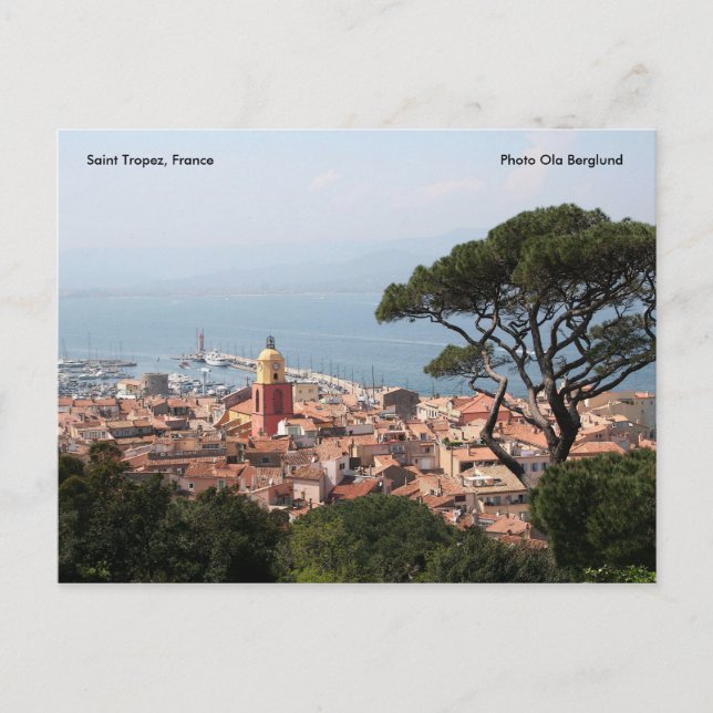 Saint Tropez, Frankreich, Foto Ola ... Postkarte (Vorderseite)