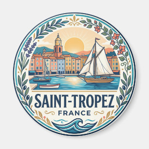 Saint-Tropez Frankreich Magnet