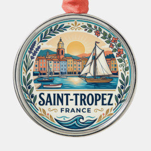 Saint-Tropez Frankreich Ornament Aus Metall