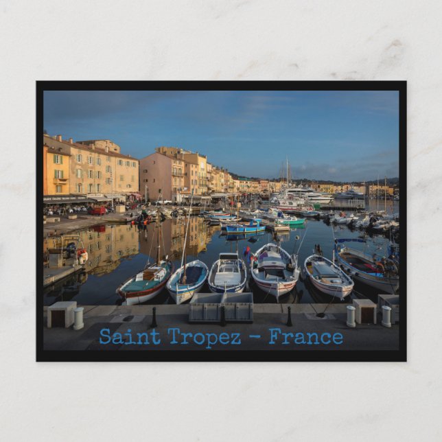 Saint Tropez, Frankreich Postkarte (Vorderseite)