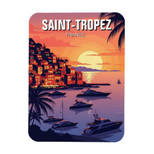 Saint-Tropez Frankreich Reise Magnet