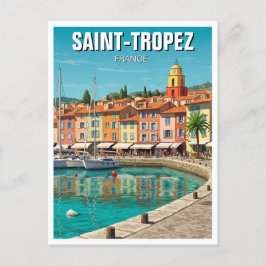 Saint-Tropez Frankreich Reisen Postkarte