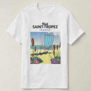 Saint-Tropez Frankreich Reiseplakat  T-Shirt