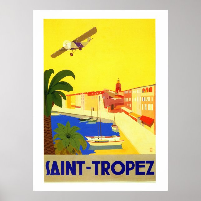 Saint Tropez Poster (Vorne)