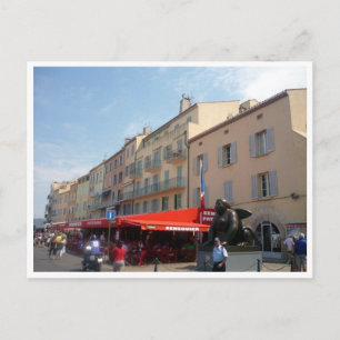 Saint Tropez Ufer Postkarte