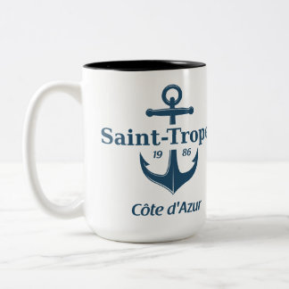 Saint Tropez Zweifarbige Tasse