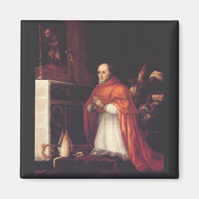 Saint Turibius von Mogrovejo Erzbischof von Lima Magnet (Vorne)